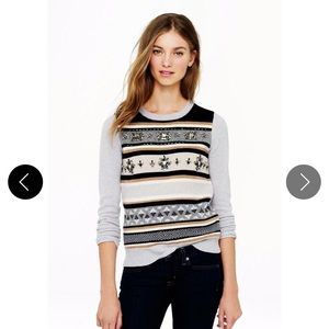 J Crew multi colored sweater. Size Small